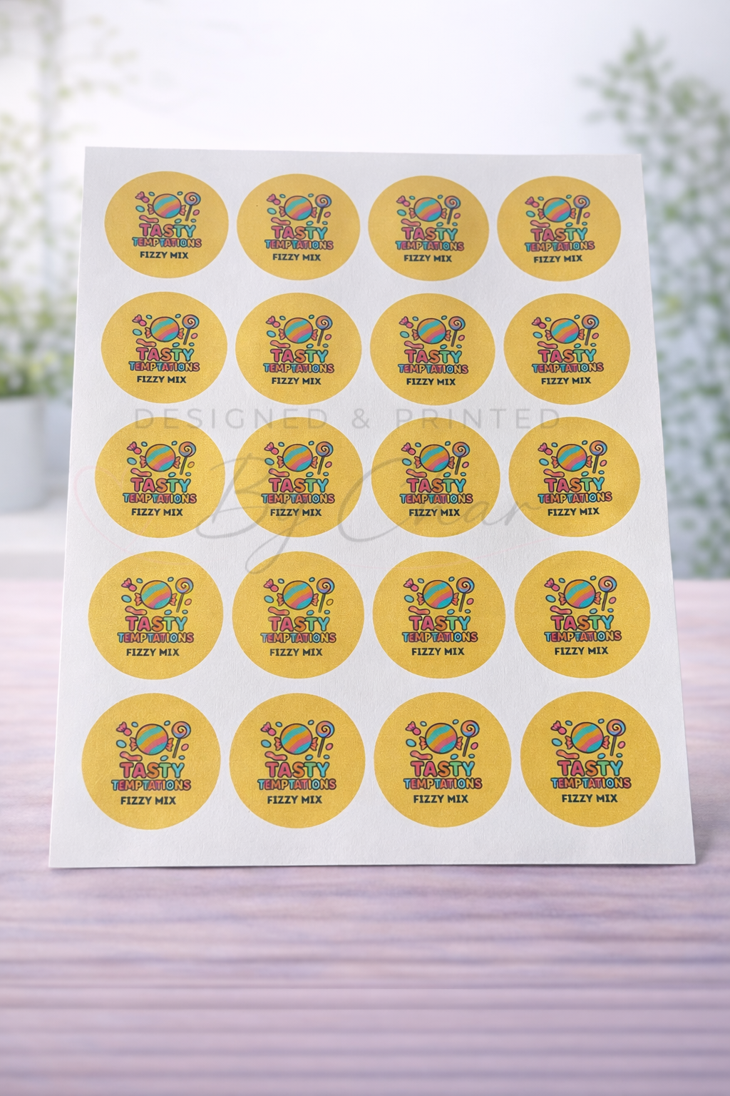 Matte Round Stickers