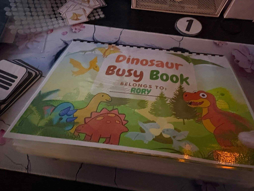 Dinosaur Busy Book