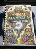 Animal Mandala Colouring Book